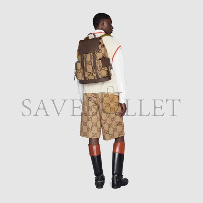 GUCCI BACKPACK WITH JUMBO&GG 678829 (42*34*16cm) GUCCI BACKPACK WITH JUMBO&GG 678829 (42*34*16cm)
